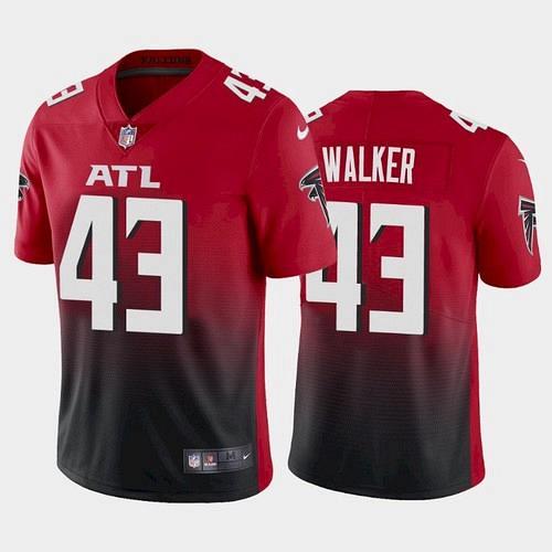 Men Falcons Mykal Walker Alternate Vapor Limited Jersey - Red