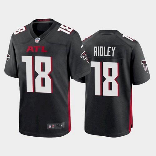 Men's Atlanta Falcons Calvin Ridley 2021 Game Jersey - Black