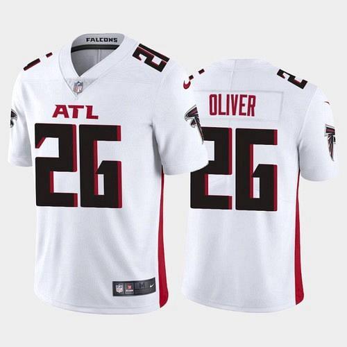 Men's Atlanta Falcons Isaiah Oliver 2021 Vapor Limited Jersey - White