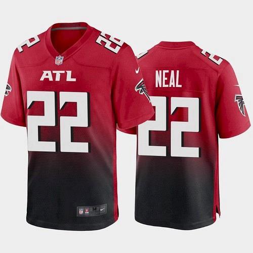 Men's Atlanta Falcons Keanu Neal 2021 Game Jersey - Red