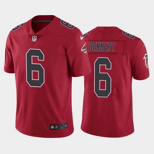 Men's Atlanta Falcons Kurt Benkert Color Rush Limited Jersey - Red