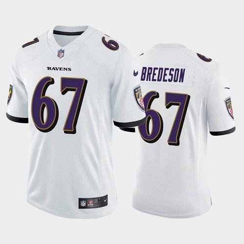 Men's Ravens Ben Bredeson Vapor Untouchable Limited Jersey - White