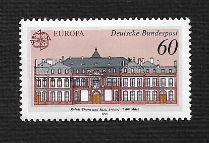 German MNH Scott #1601 Catalog Value $1.20