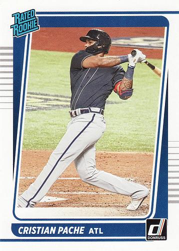 2021 Donruss #31 - Cristian Pache - Braves