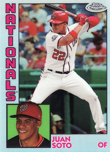 2019 Topps Chrome '84 Topps #2 - Juan Soto - Nationals