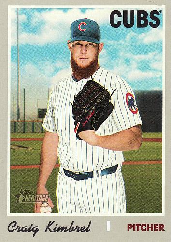 2019 Topps Heritage #574 - Craig Kimbrel - Cubs