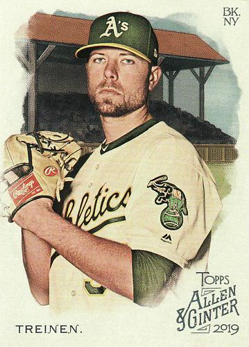 2019 Allen & Ginter #12 - Blake Treinen - Athletics