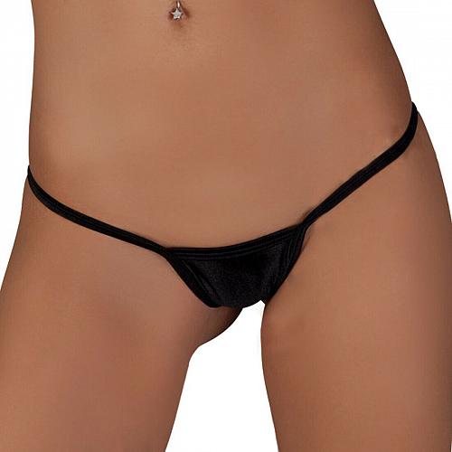 Black M Sexy Thong Mini G-String Underwear Panties Micro Panty - Brand New