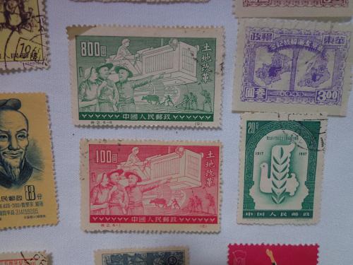 35 Old Chinese Stamps , Nazi era, Thai, Other Asia, EU, USA, NZ ALL Pre 1970