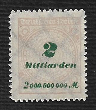 German MNH Scott #306 Catalog Value $1.52