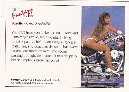 Lesley #39 - Fantazy 1992 Sexy Trading Card