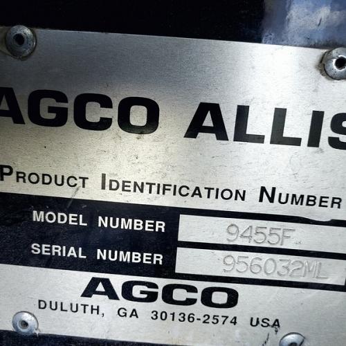 1995 AGCO Allis 9455 Tractor