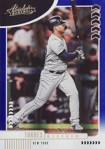 2020 Absolute Spectrum Blue #55 - Gleyber Torres - Yankees