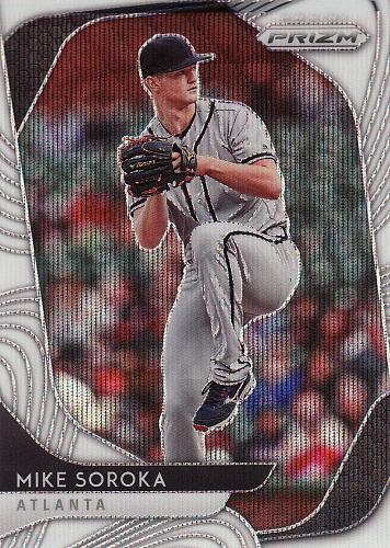 2020 Panini Prizm Prizms Silver #170 - Mike Soroka - Braves