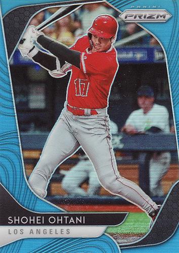 2020 Panini Prizm Carolina Blue #162 - Shohei Ohtani - Angels