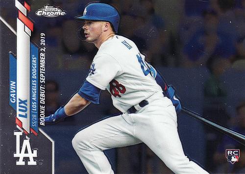 2020 Topps Chrome Update #54 - Gavin Lux - Dodgers