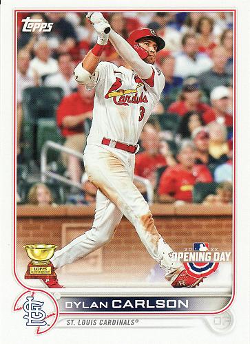 2022 Topps Opening Day #197 - Dylan Carlson - Cardinals