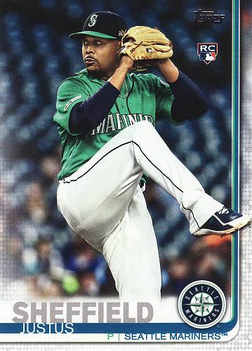 2019 Topps Update #123 - Justus Sheffield - Mariners