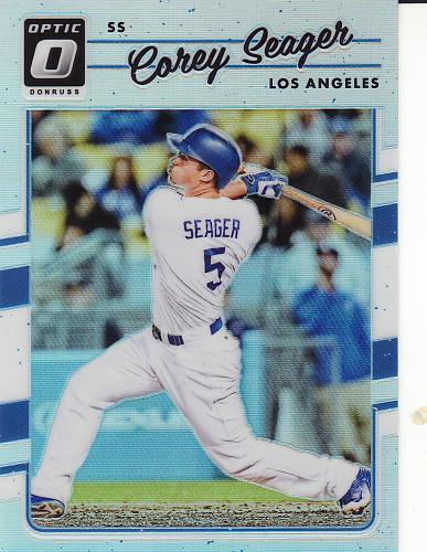 2017 Donruss Optic Holo #109 - Corey Seager - Dodgers