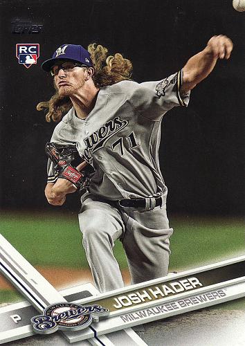 2017 Topps Update #209 - Josh Hader - Brewers