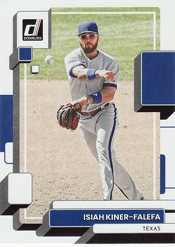 2022 Donruss #114 - Isiah Kiner-Falefa - Rangers