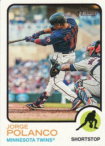 2022 Topps Heritage #257 - Jorge Polanco - Twins