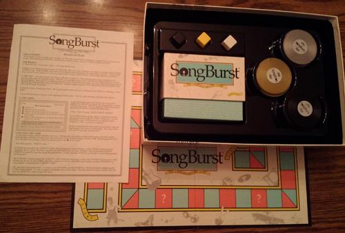 Song Burst 50's & 60's Board Game :: FREE Shipping