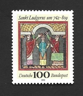 German MNH Scott #1747 Catalog Value $1.35