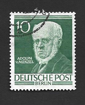 German Berlin Used Scott #9N88 Catalog Value $.50