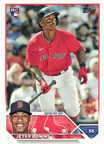 2023 Topps #165 - Jeter Downs - Red Sox