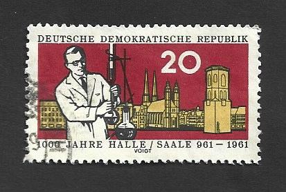 German DDR Used Scott #559 Catalog Value $.65