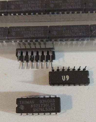 Lot of 50: Texas Instruments SN74LS38J