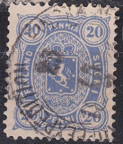 FINNLAND FINLAND SUOMI [1875] MiNr 0016 B y a ( O/used )