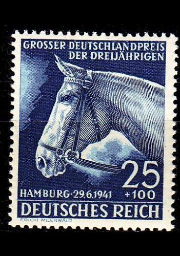 GERMANY REICH [1941] MiNr 0779 ( **/mnh ) Pferde