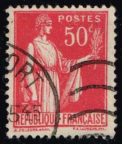 France #267 Peace with Olive Branch; Used |FRA0267-06