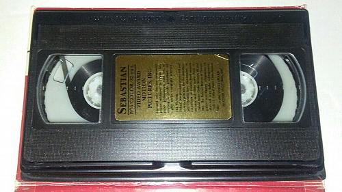 Derek Jarman's Sebastian BRIAN ENO VHS movie 1986 VIDEO AWARD MOTION PICTURES