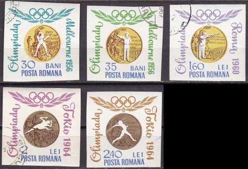 RUMÄNIEN ROMANIA [1964] MiNr 2353 ex ( O/used ) [01] Olympiade geschnitten