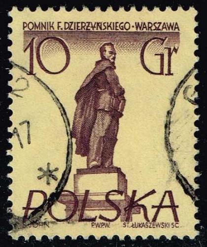 Poland #669 Felix E. Dzerzhinski Sculpture; Used |POL0669-01