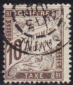 FRANKREICH FRANCE [Porto] MiNr 0029 x ( O/used )