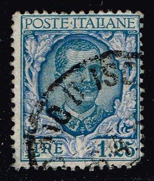Italy #88 Victor Emmanuel III; Used |ITA0088-02