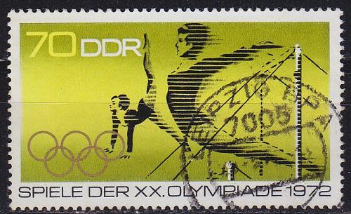 GERMANY DDR [1972] MiNr 1758 ( OO/used ) Sport