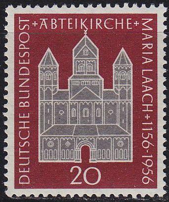 GERMANY BUND [1956] MiNr 0238 ( **/mnh ) Architektur