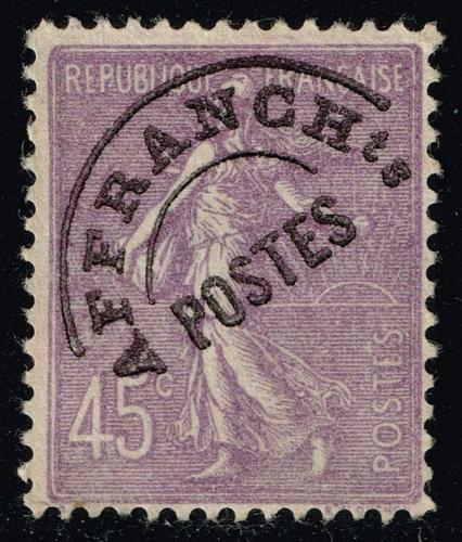 France #143 Sower; Used Precancel |FRA0143-03XDP