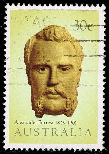 Australia #888 Alexander Forrest Sculpture; Used |AUS0888-08XRS