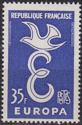 FRANKREICH FRANCE [1958] MiNr 1211 ( **/mnh ) CEPT