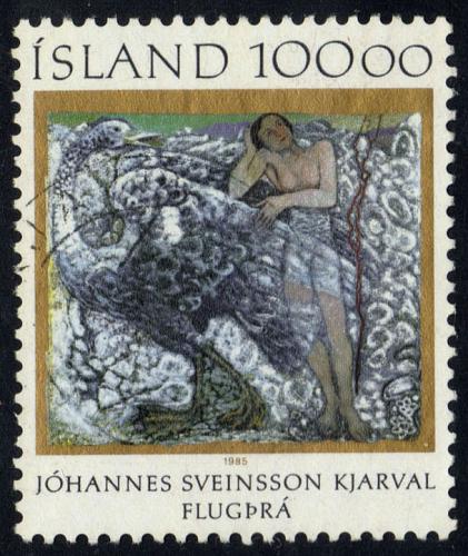 Iceland #615 Yearning to Fly; Used |ICE0615-03