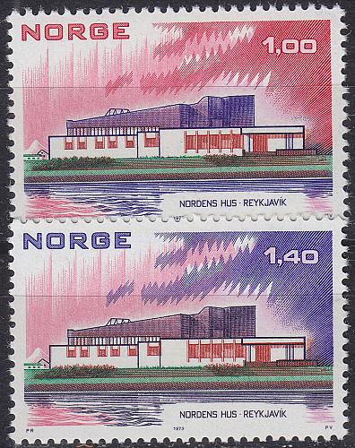 NORWEGEN NORWAY [1973] MiNr 0662-63 ( **/mnh )