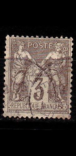 FRANKREICH FRANCE [1879] MiNr 0077 ( O/used )