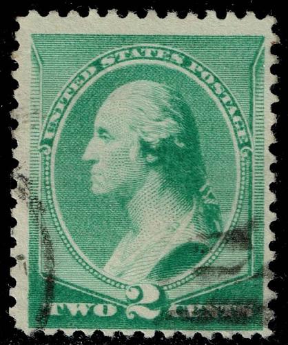 US #213 George Washington; Used |USA0213-06