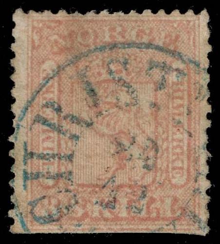 Norway #9 Coat of Arms; Used |NOR0009-01XDP